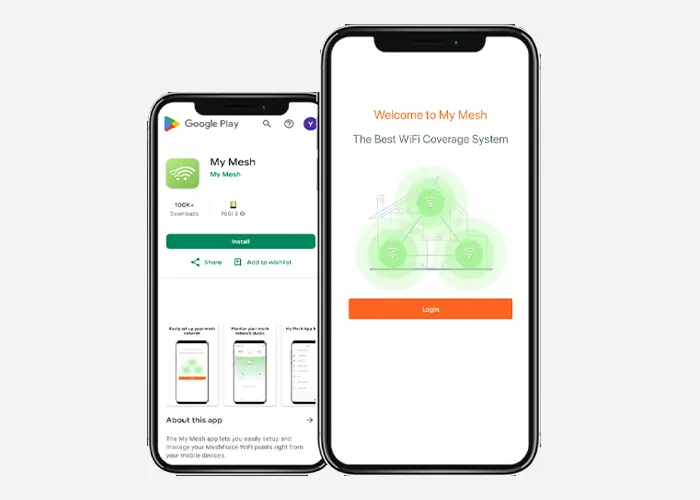 My mesh app